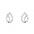 Diamond Stud Drop Earring